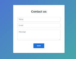 foto van contact form